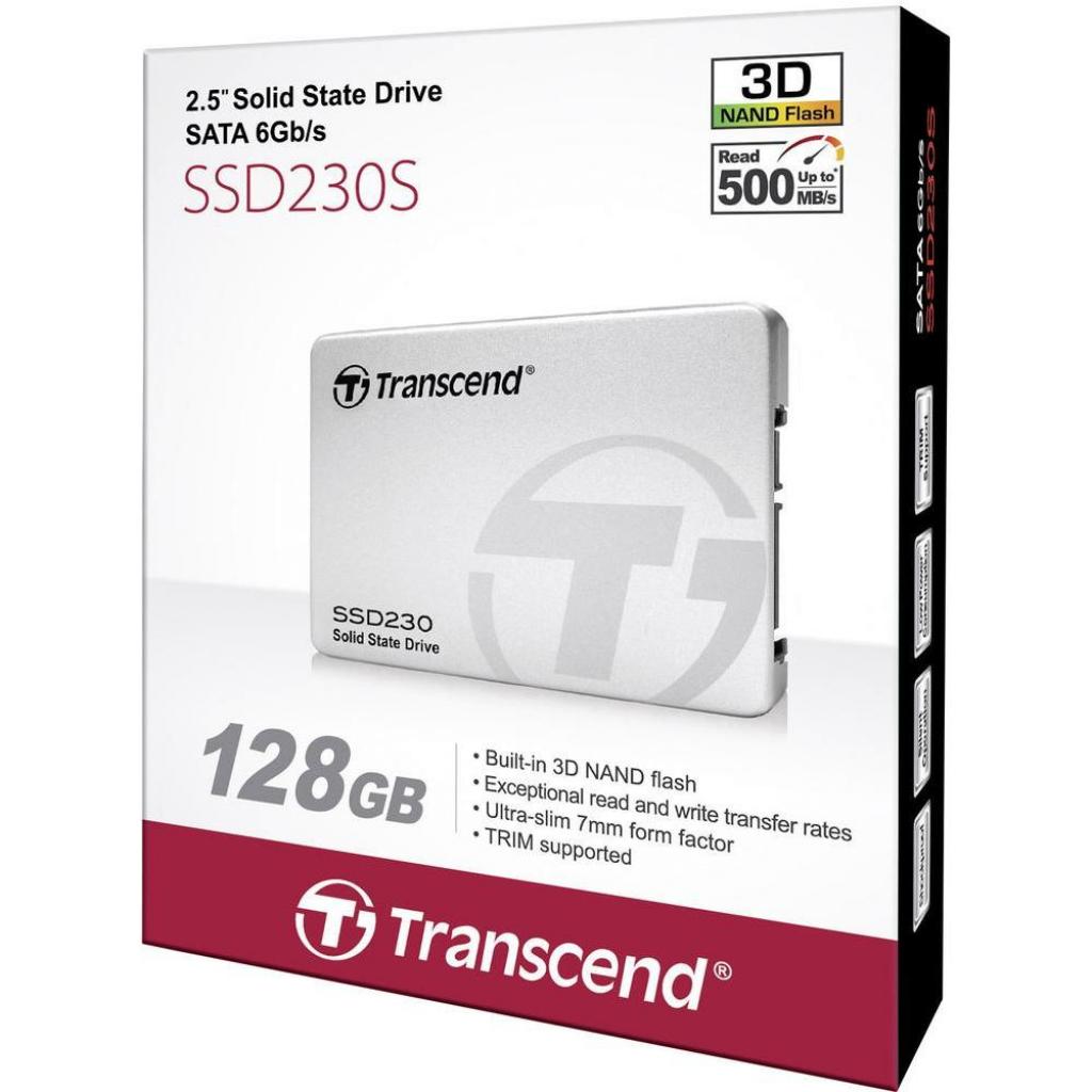 Накопичувач SSD 2.5" 128GB Transcend (TS128GSSD230S)