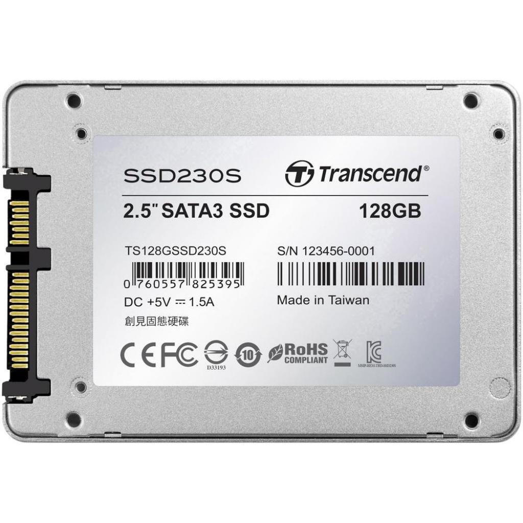 Накопичувач SSD 2.5" 128GB Transcend (TS128GSSD230S)