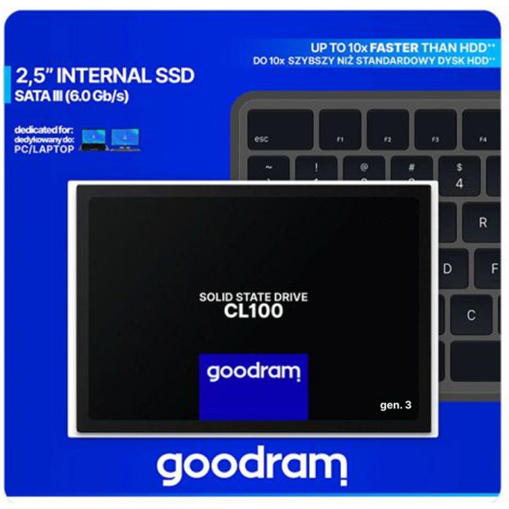 Накопичувач SSD 2.5" 120GB Goodram (SSDPR-CL100-120-G3)