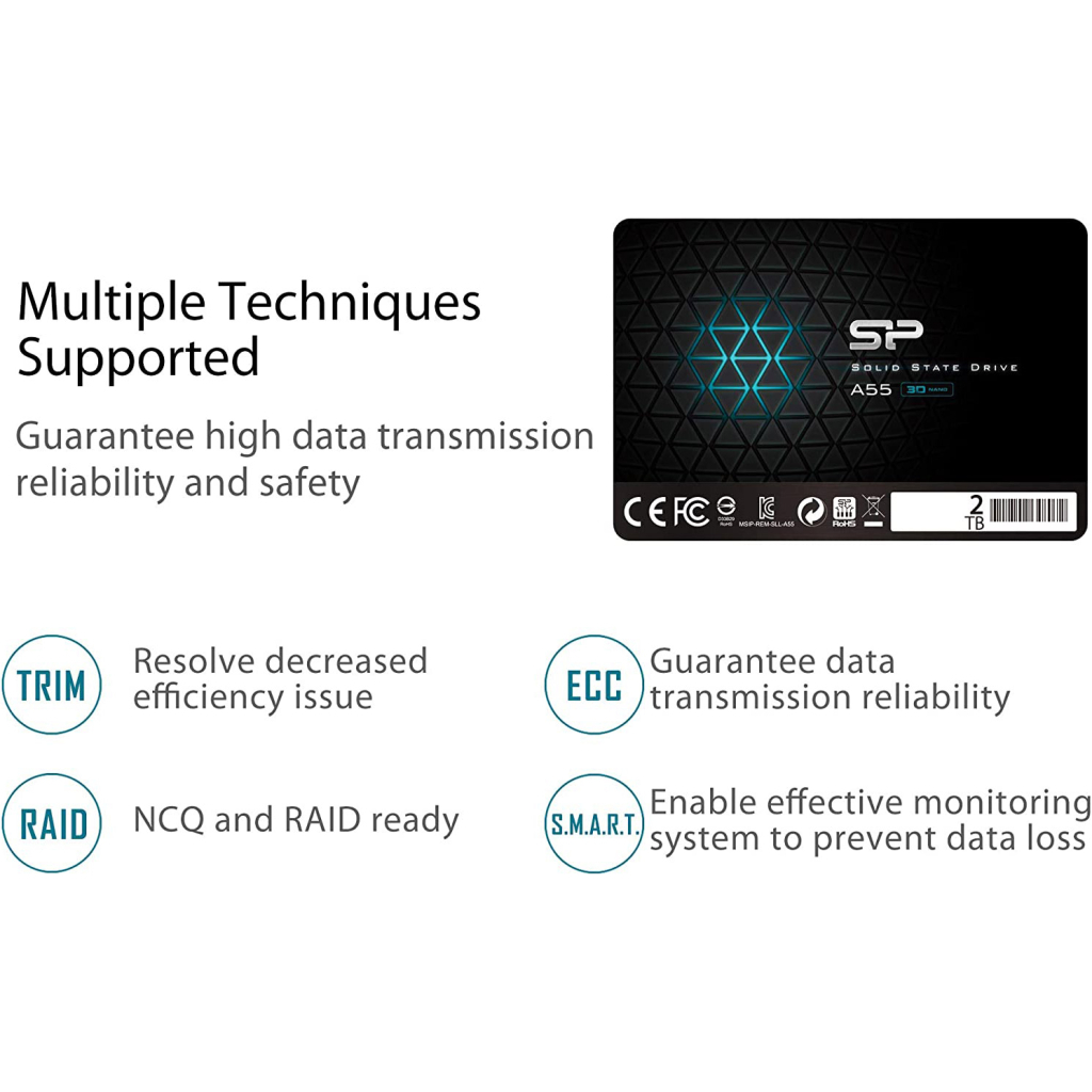 Накопичувач SSD 2.5" 2TB Silicon Power (SP002TBSS3A55S25)