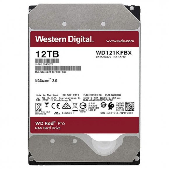 Жорсткий диск 3.5" 12TB WD (WD121KFBX)