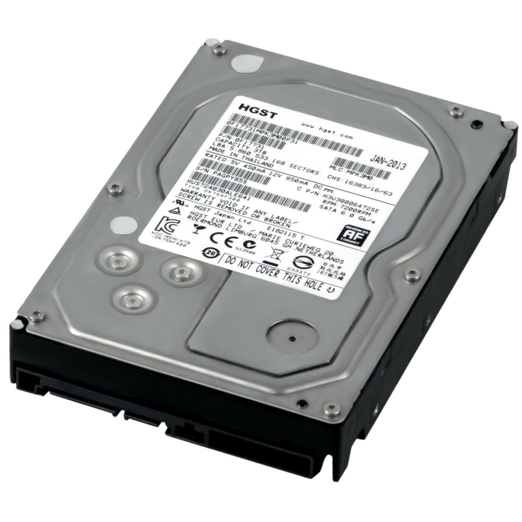 Жорсткий диск 3.5" 3TB WDC Hitachi HGST (# HUS724030ALE641 #)