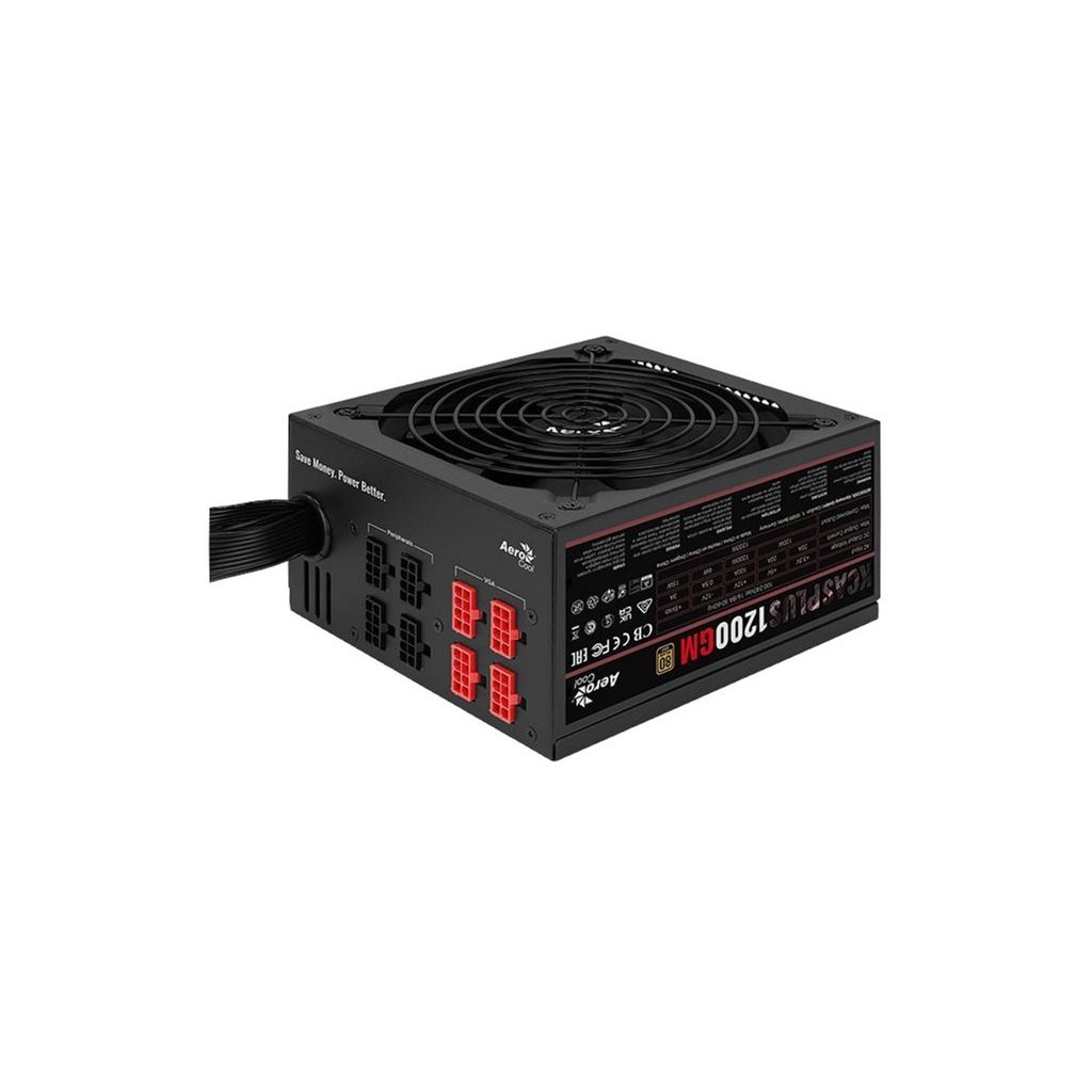 Блок живлення AeroCool 1200W KCAS Plus 1200GM (ACPG-KPK2FEC.12)