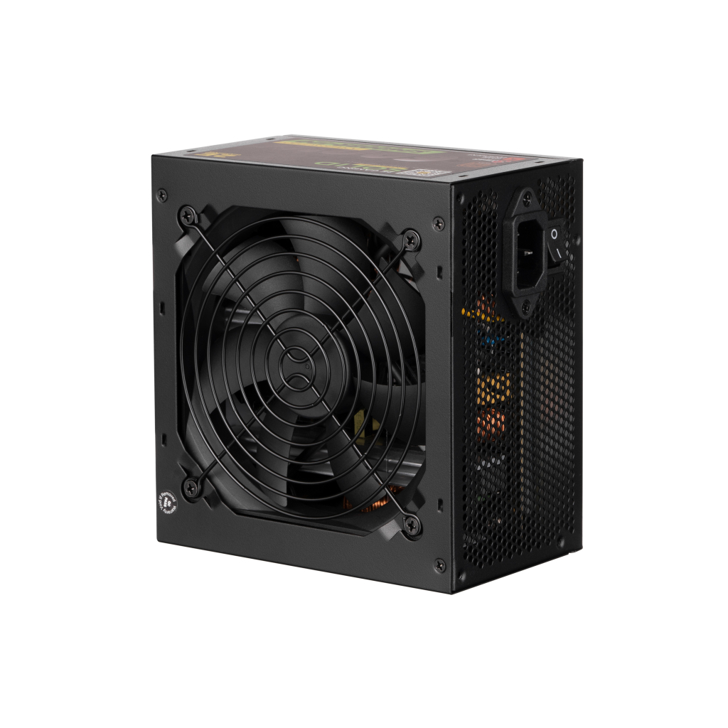 Блок живлення 2E GAMING SOLID POWER (600W), >85, 80+ Bronze, 120mm, 1xMB 24pin(20+4), 1xCPU 8pin(4+4), 3xMolex, (2E-SP600BR-120)