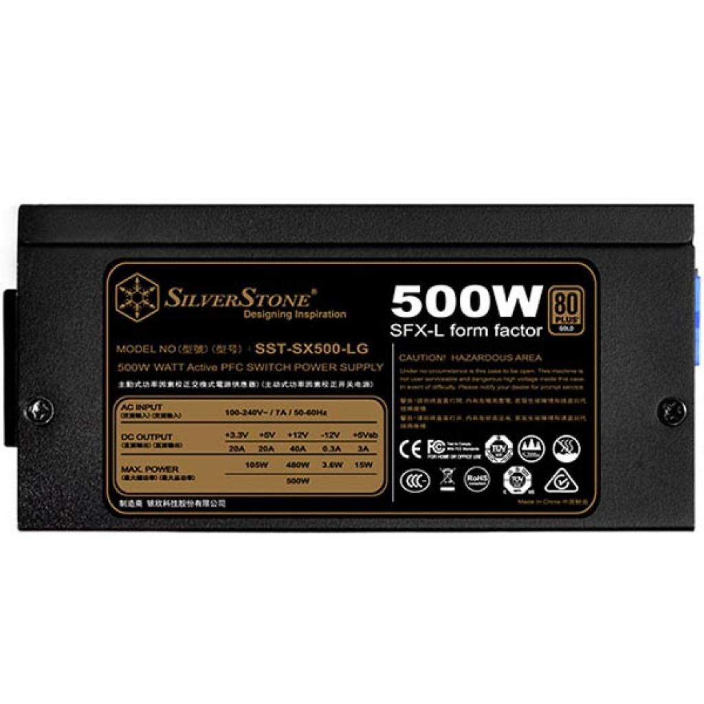 Блок живлення Silver Stone 500W STRIDER SX500-LG (SST-SX500-LG)