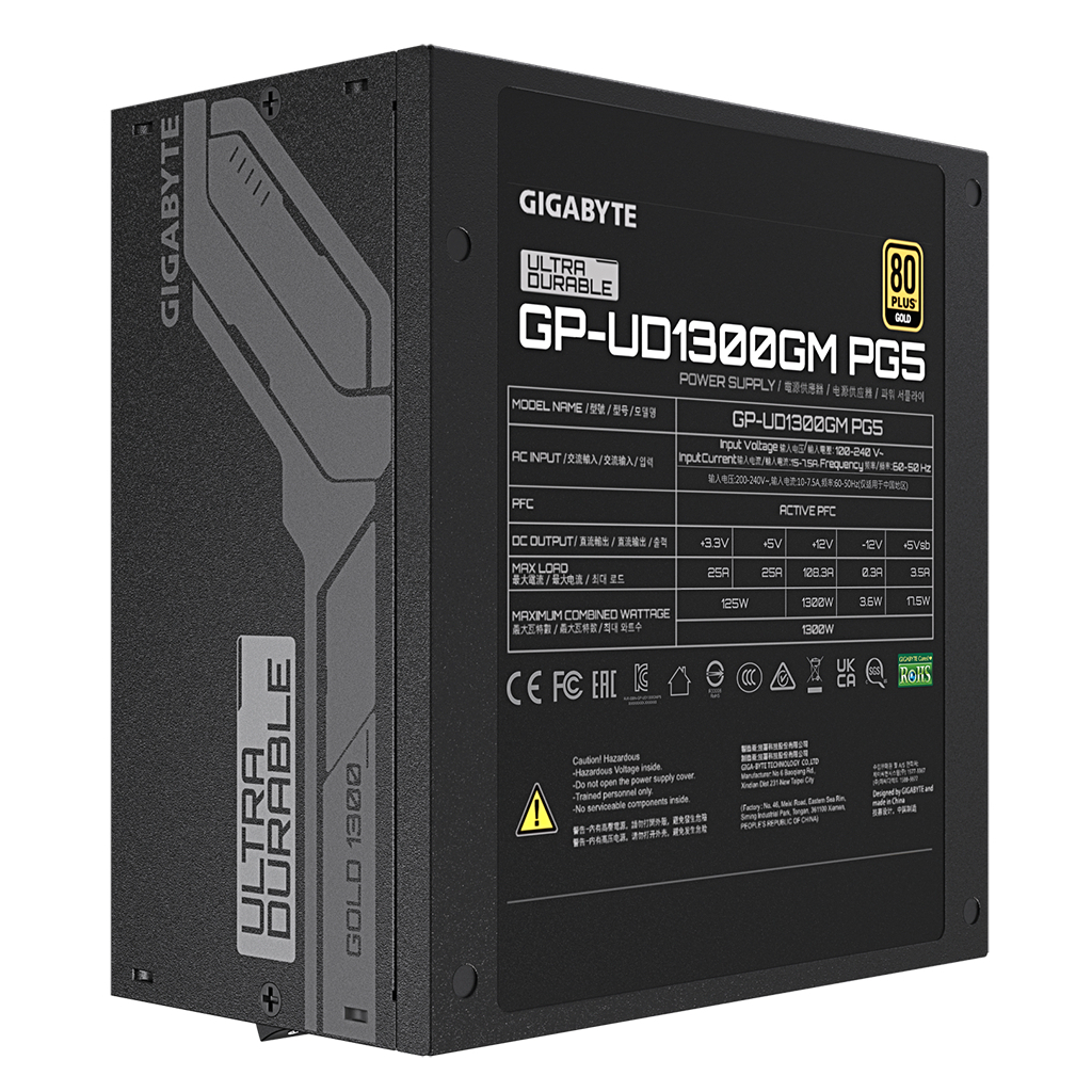 Блок живлення GIGABYTE 1300W (UD1300GM PG5)