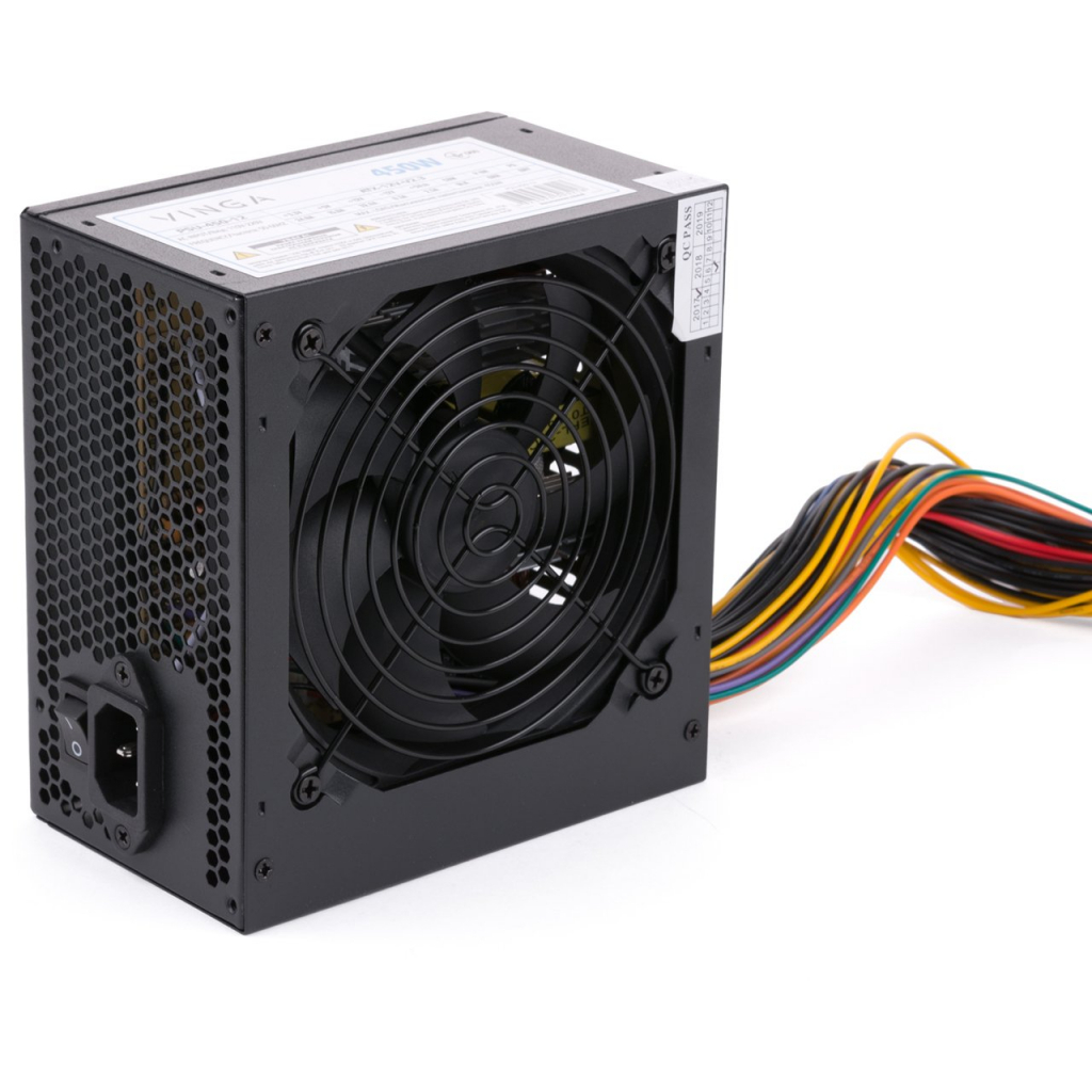 Блок живлення Vinga 450W ОЕМ (PSU-450-12)