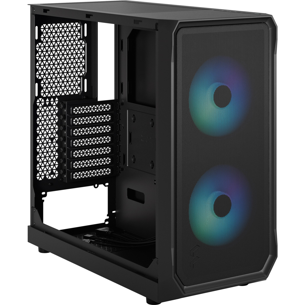 Корпус Fractal Design Focus 2 RGB Blck TG Clear Tint (FD-C-FOC2A-03)