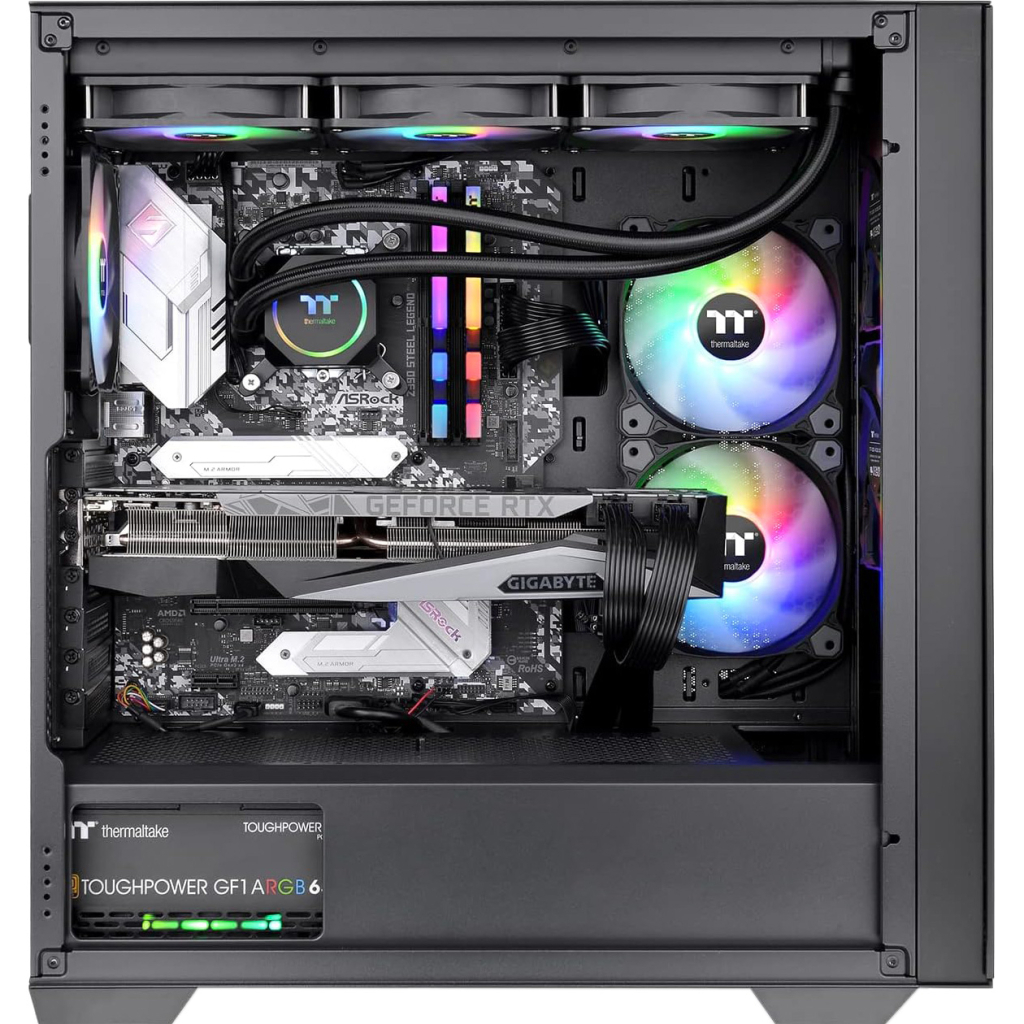 Корпус ThermalTake Divider 370 TG ARGB Black (CA-1S4-00M1WN-00)