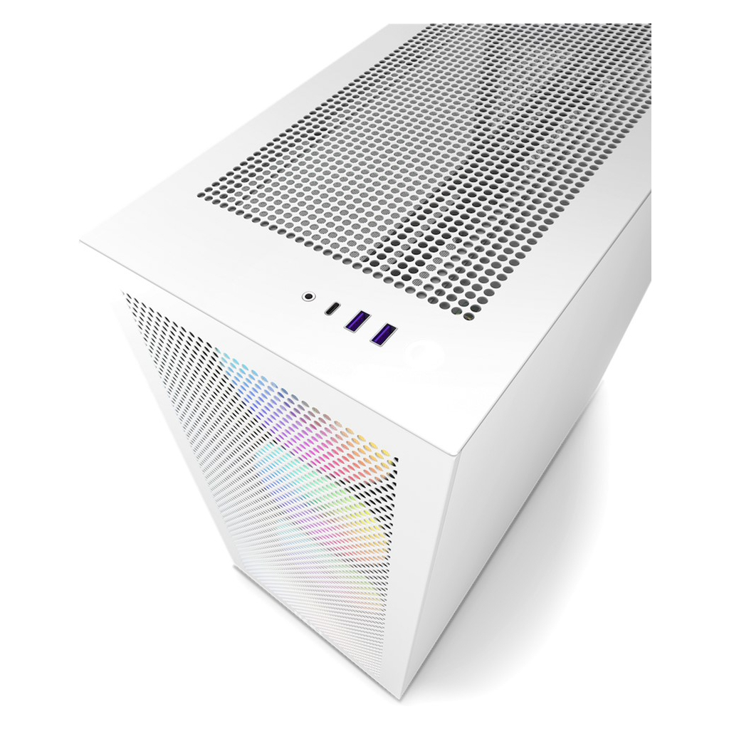 Корпус NZXT H7 Flow RGB 2023 Edition (CM-H71FW-R1)