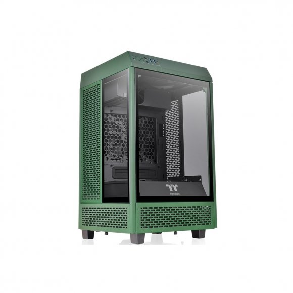 Корпус ThermalTake Tower 100 TG Racing Green (CA-1R3-00SCWN-00)