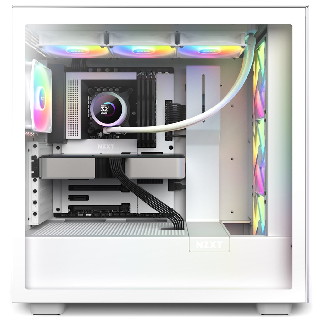 Система водяного охолодження NZXT Kraken RGB 360mm AIO liquid cooler w/Display, (RL-KR360-W1)