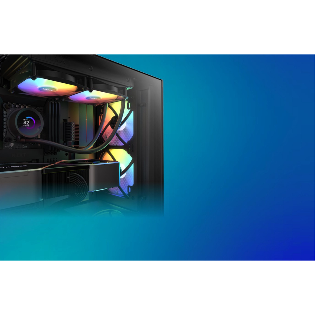 Кулер до корпусу NZXT F120RGB Core - 120mm - Hub-mounted RGB F (RF-C12SF-B1)