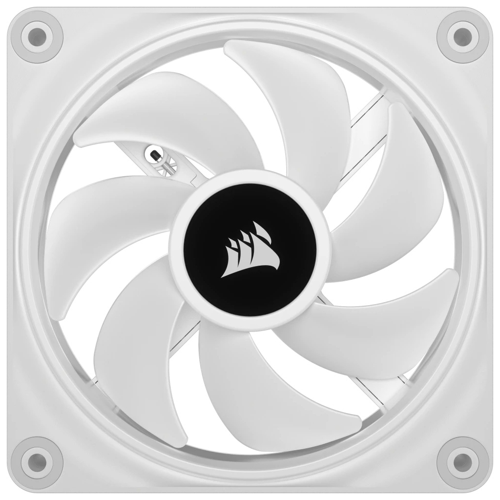 Кулер до корпусу Corsair iCUE Link QX120 RGB PWM White (CO-9051005-WW)