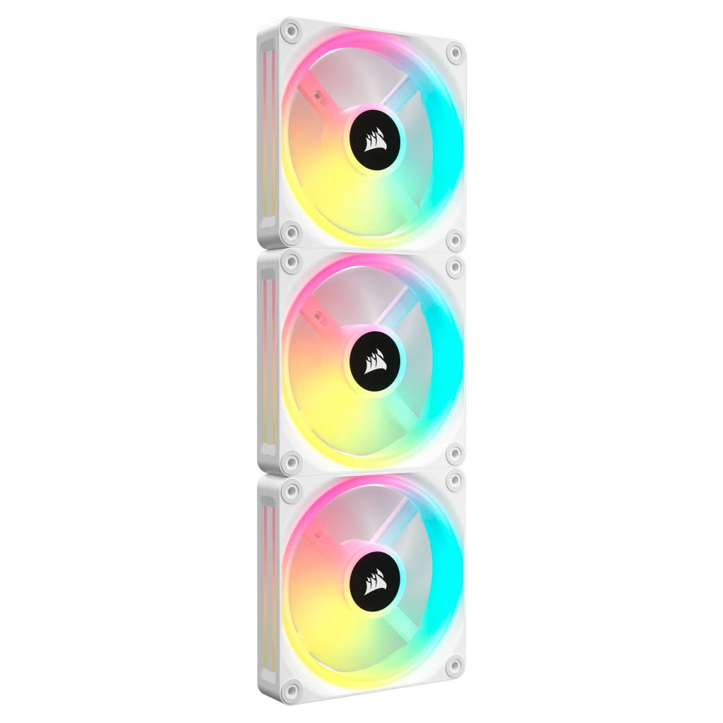 Кулер до корпусу Corsair iCUE Link QX120 RGB PWM White (CO-9051005-WW)