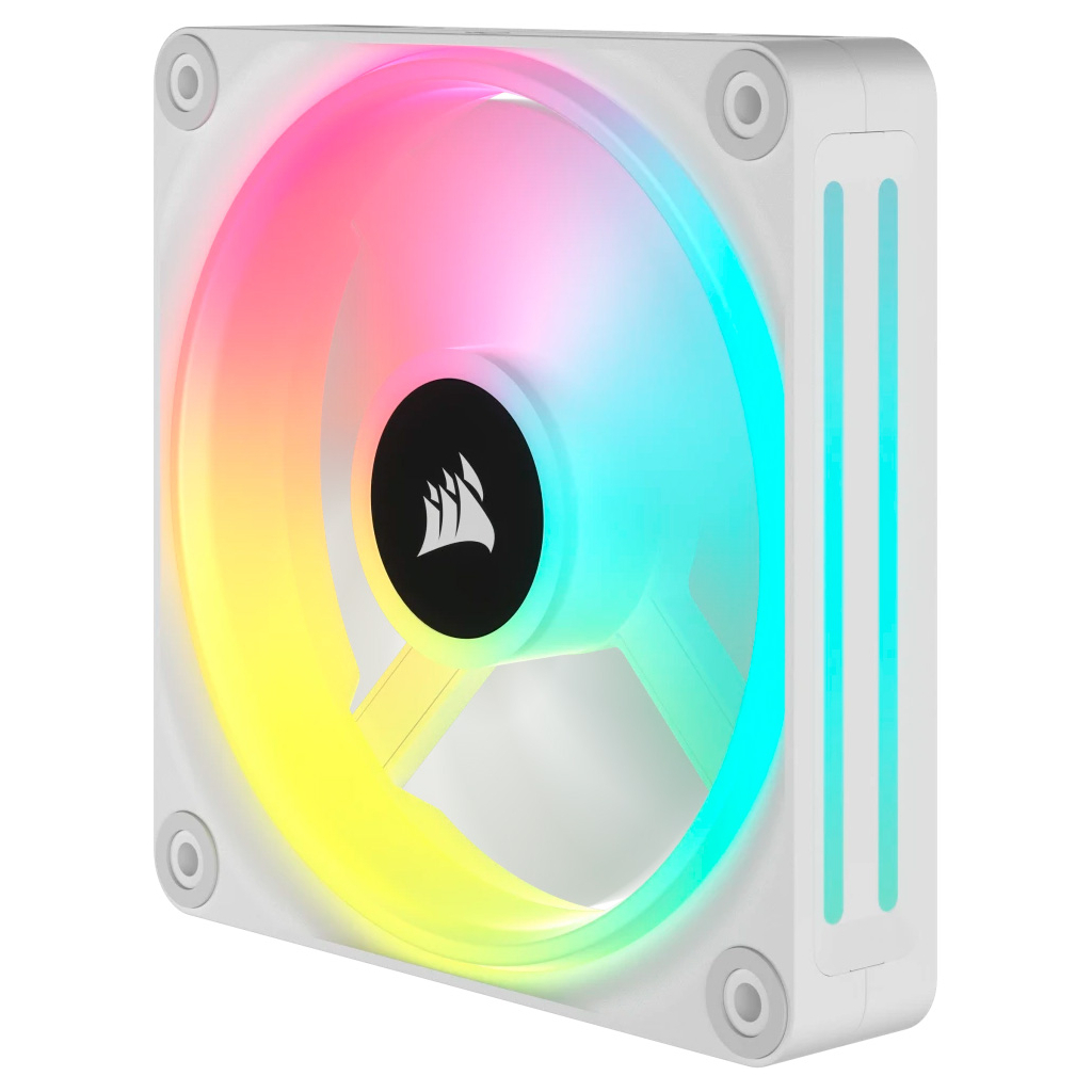 Кулер до корпусу Corsair iCUE Link QX120 RGB PWM White (CO-9051005-WW)