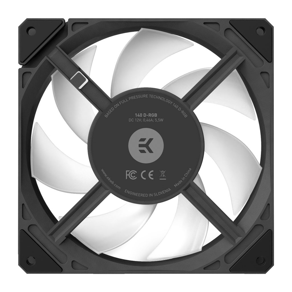 Кулер до корпусу Ekwb EK-Loop Fan FPT 140 D-RGB - Black (3831109897621)