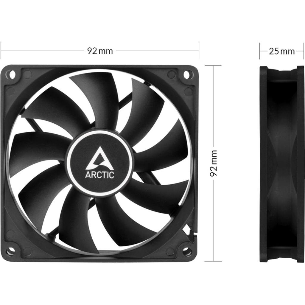 Кулер до корпусу Arctic F9 PWM PST (ACFAN00214A)