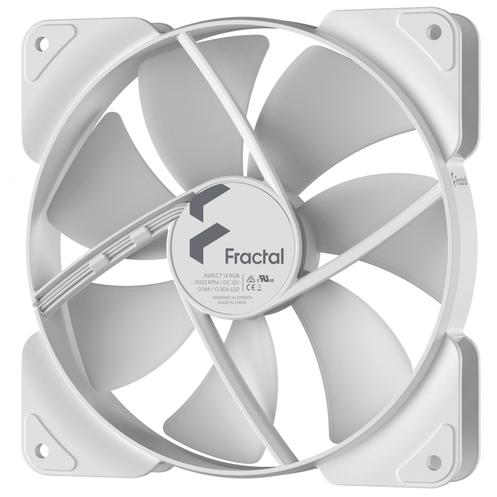 Кулер до корпусу Fractal Design Aspect 14 RGB White Frame (FD-F-AS1-1408)