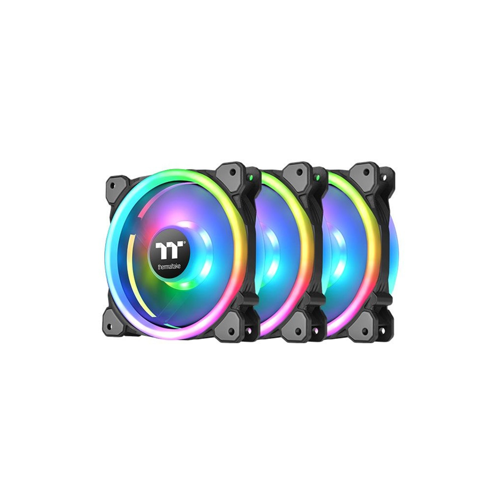 Кулер до корпусу ThermalTake Riing Trio 12 RGB Radiator Fan TT Premium Edition (3-Fan Pack) (CL-F072-PL12SW-A)