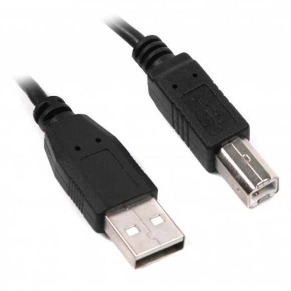 Кабель для принтера USB2.0 AM/BM 4.5m Maxxter (U-AMBM-15)