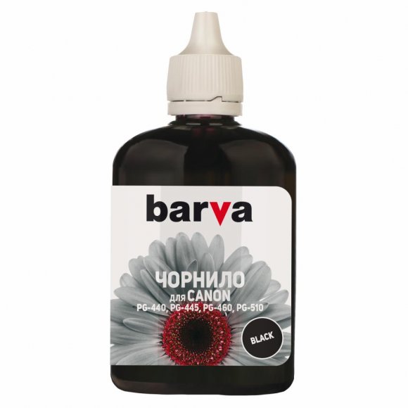 Чорнило Barva CANON PG-440/PG-460 100мл BLACK Pigm. (C460-727)