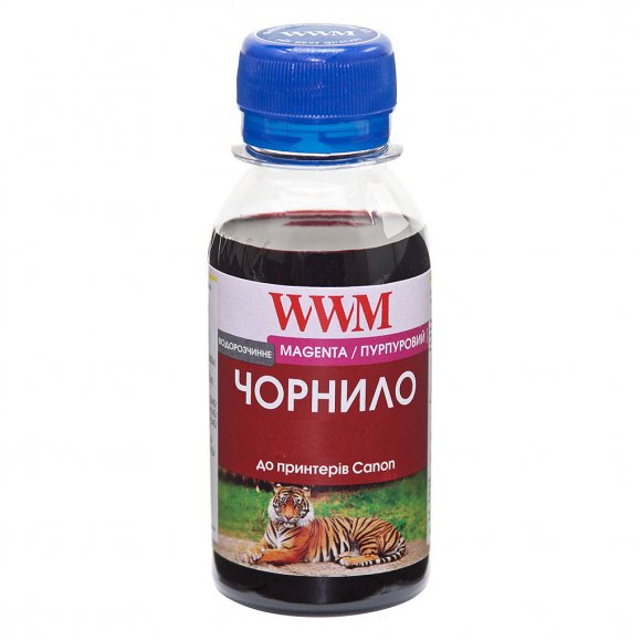 Чорнило WWM Canon CL-511С/CL-513С/CLI-521M 100г Magenta Water-soluble (C11/M-2)