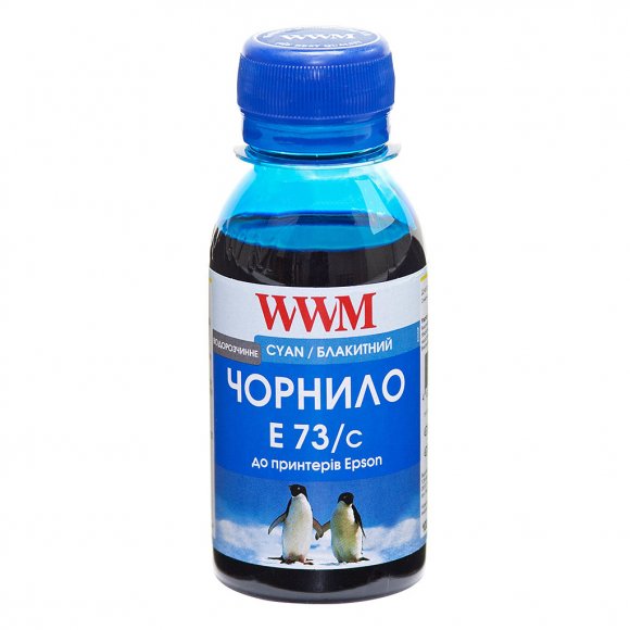 Чорнило WWM Epson Stylus CX3700/TX119/TX419 Cyan 100г (E73/C-2)