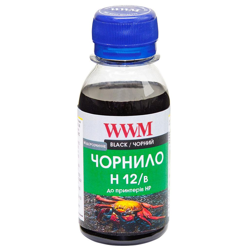 Чорнило WWM HP N10/13/14/82 100г Black (H12/B-2)