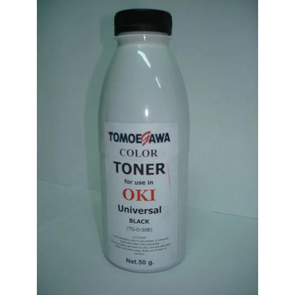 Тонер OKI UNIVERSAL 50г Black Tomoegawa (TG-O-50B)