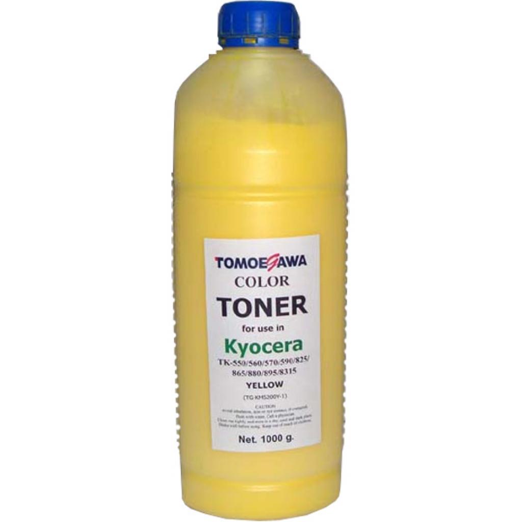 Тонер KYOCERA TK-550/825/865/880/895/8315 1кг Yellow Tomoegawa (TG-KM5200Y-1)