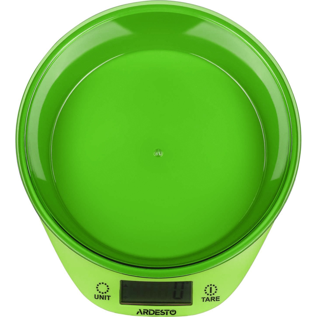 Ваги кухонні Ardesto SCK-900BGR макс. вага 5 кг/білий+зелений (SCK-900BGR)