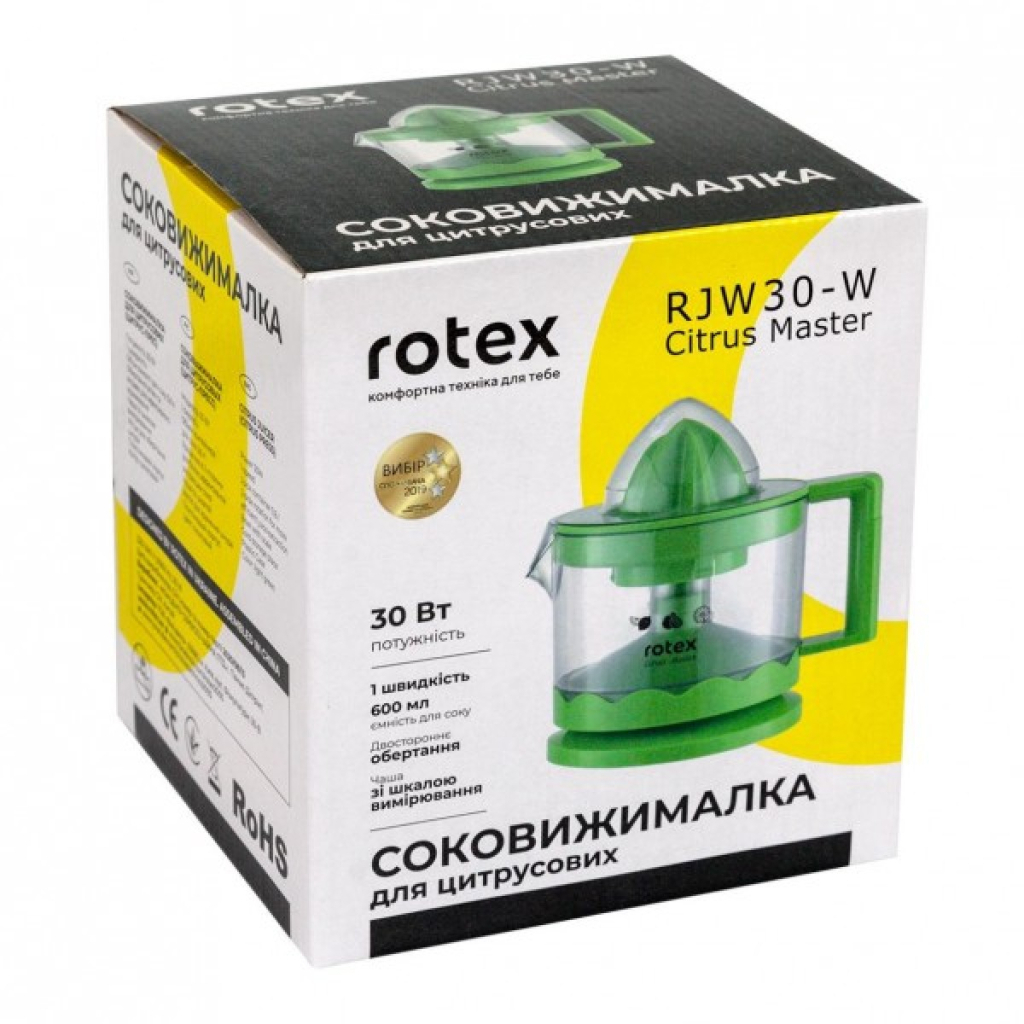 Соковижималка Rotex RJW30-W