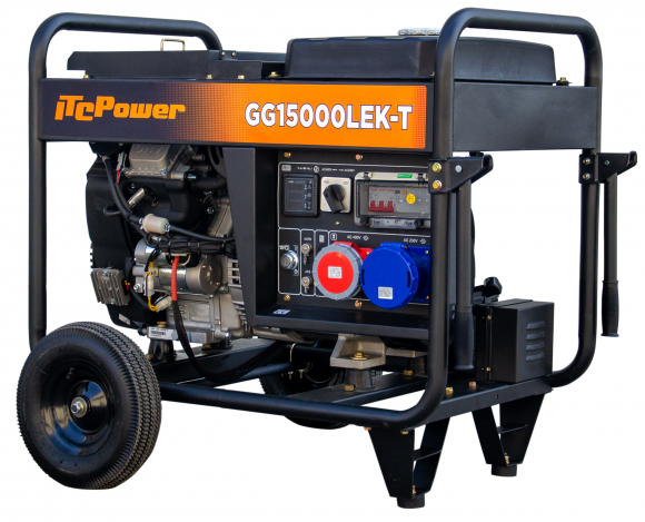 Генератор бензиновий ITC Power GG15000LEK-T