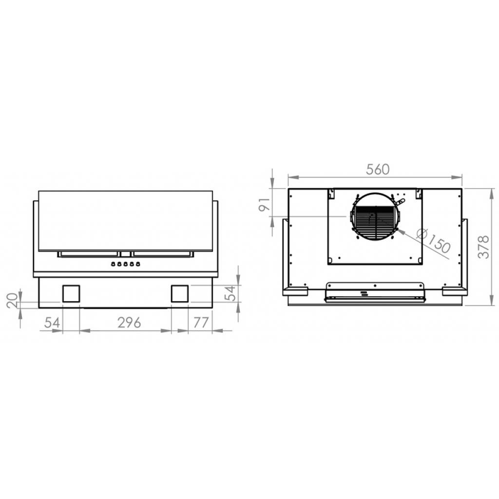 Витяжка кухонна Gorenje WHI6SYB