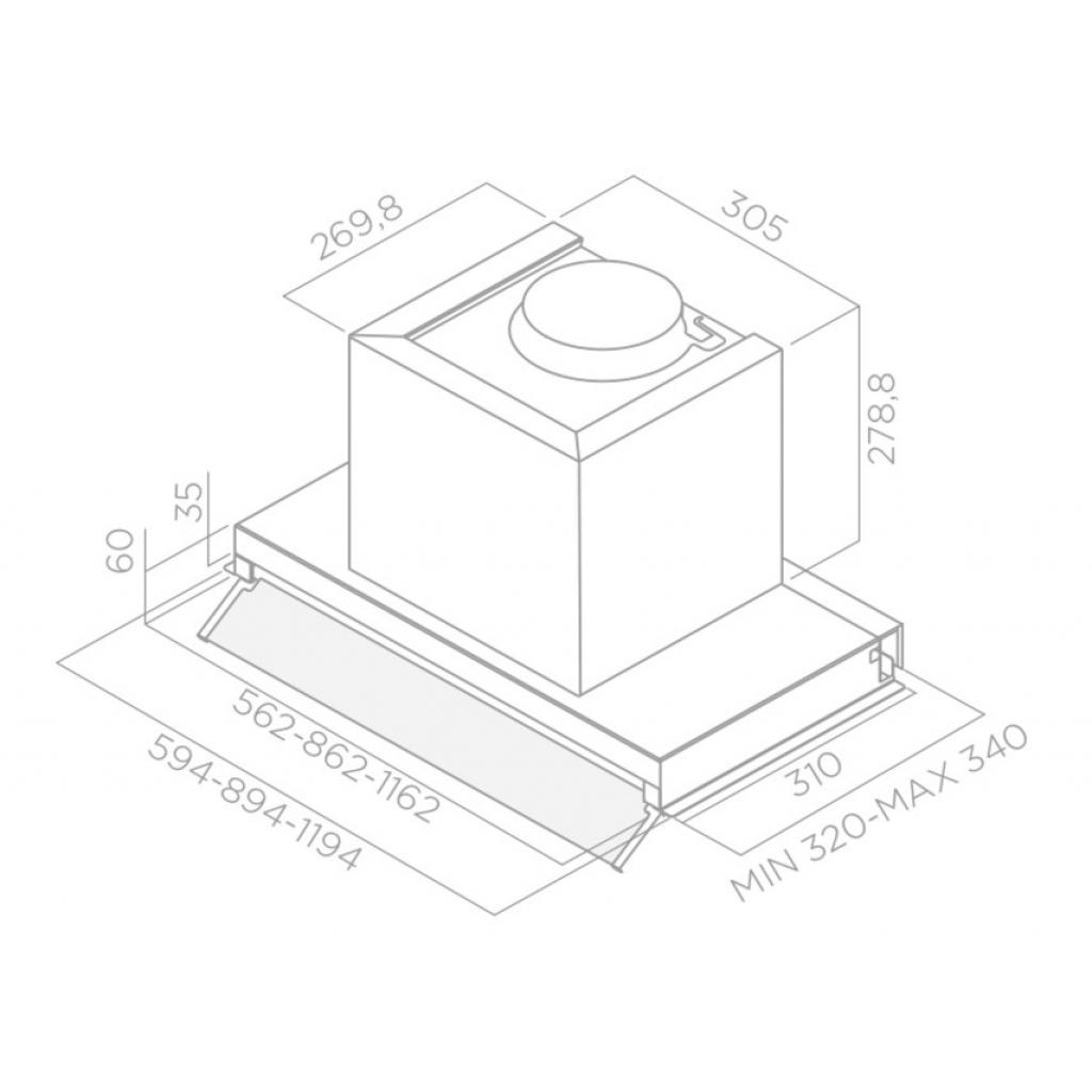 Витяжка кухонна Elica BOX IN IX/A/60