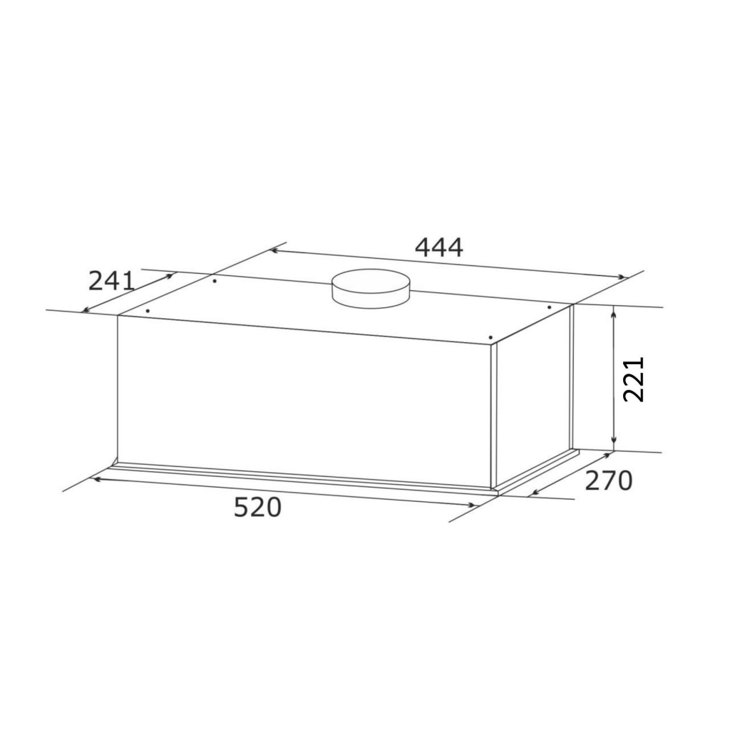 Витяжка кухонна GRANADO Palamos 3603-700 Inox (GCH486377)