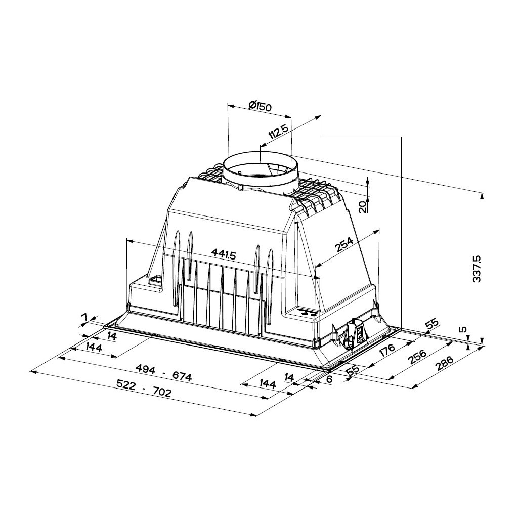 Витяжка кухонна Faber Inka Plus Hcs X A52 (305.0602.049)