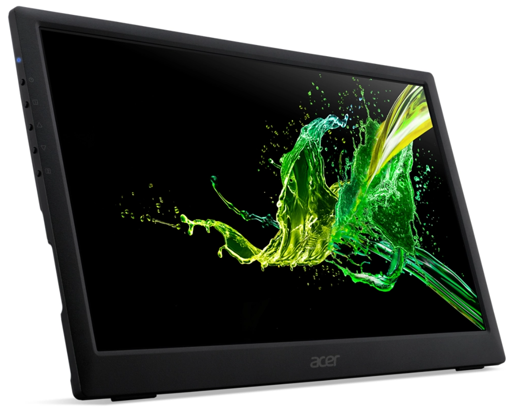 Монiтор 5.6" Acer PM161QAbmiuuzx (UM.ZP1EE.A01) Black