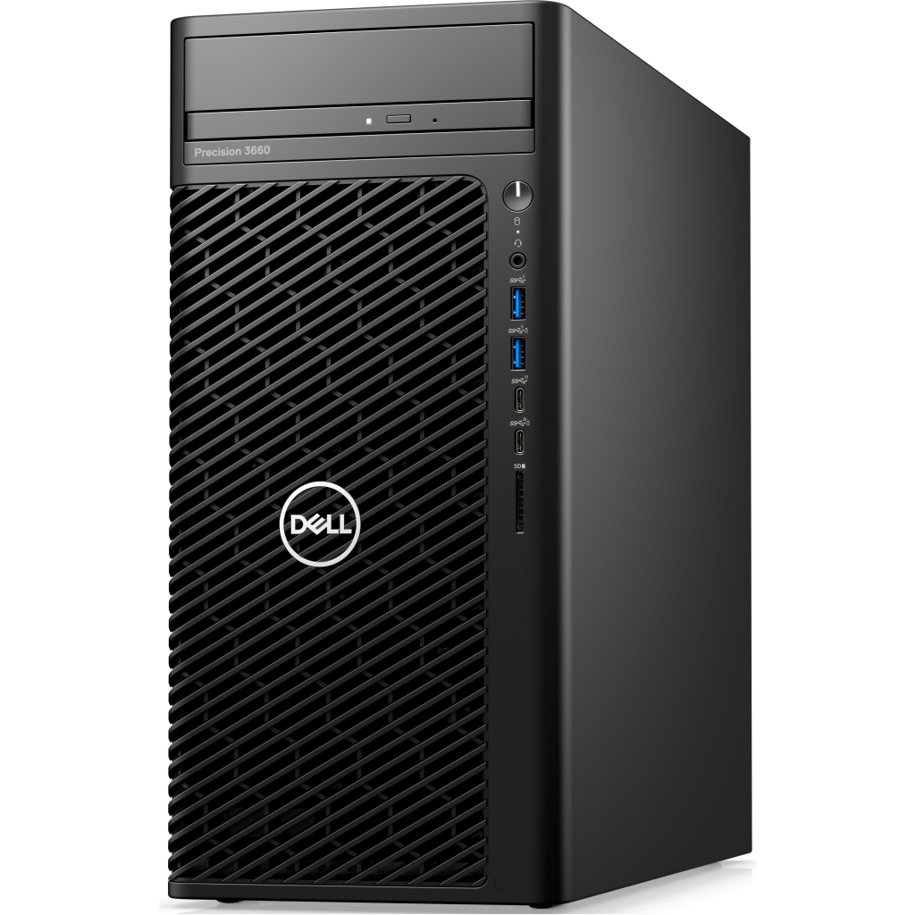 Комп'ютер Dell Precision 3660 MT / i7-13700, 16GB, F512GB, ODD, кл+м, Win11P (N103P3660MT)