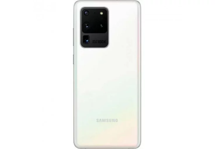 Мобільний телефон Samsung Galaxy S20 Ultra 5G 12/128Gb (G988U) Cloud White