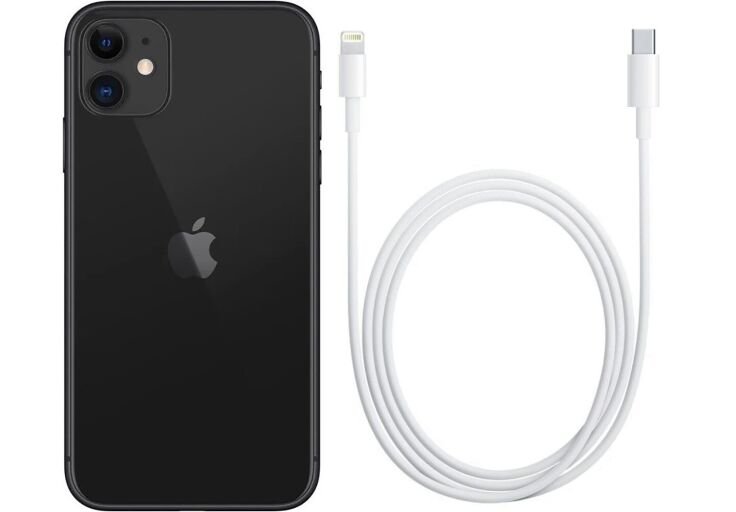 Мобільний телефон Apple iPhone 11 64GB Black (MWLT2)