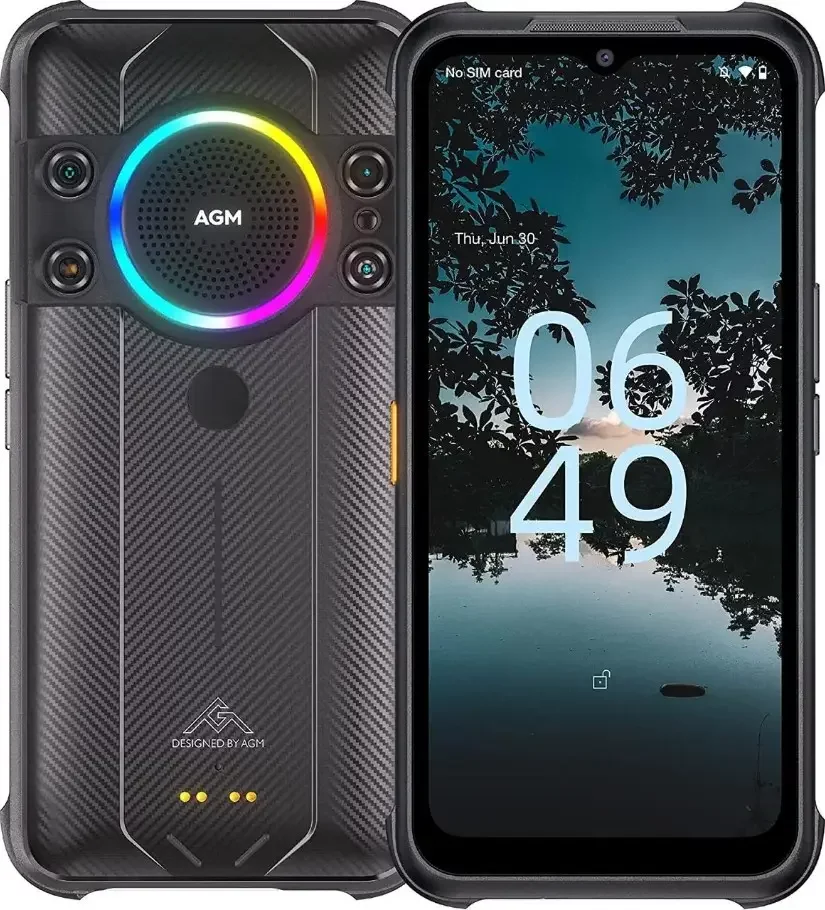 Мобільний телефон AGM H5 Pro 8/128Gb black Night Vision