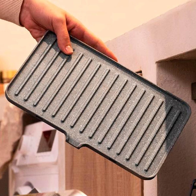 Гриль Cecotec Rock'nGrill 1500 Take & Clean Stone (CCTC-02994)