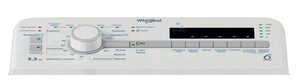 Пральна машина автоматична Whirlpool TDLR 55020S UA