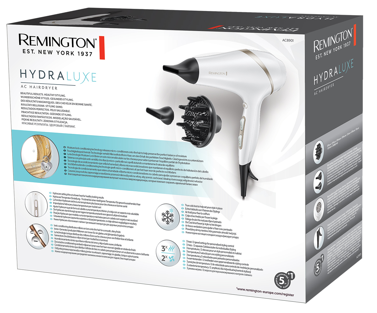 Фен Remington AC8901 HYDRAluxe