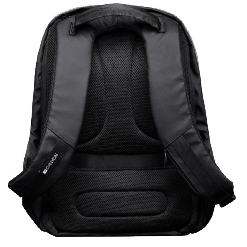 Рюкзак для ноутбука Canyon 15.6" BP-9 Anti-theft backpack, Black Anti-theft backpack (CNS-CBP5BB9)