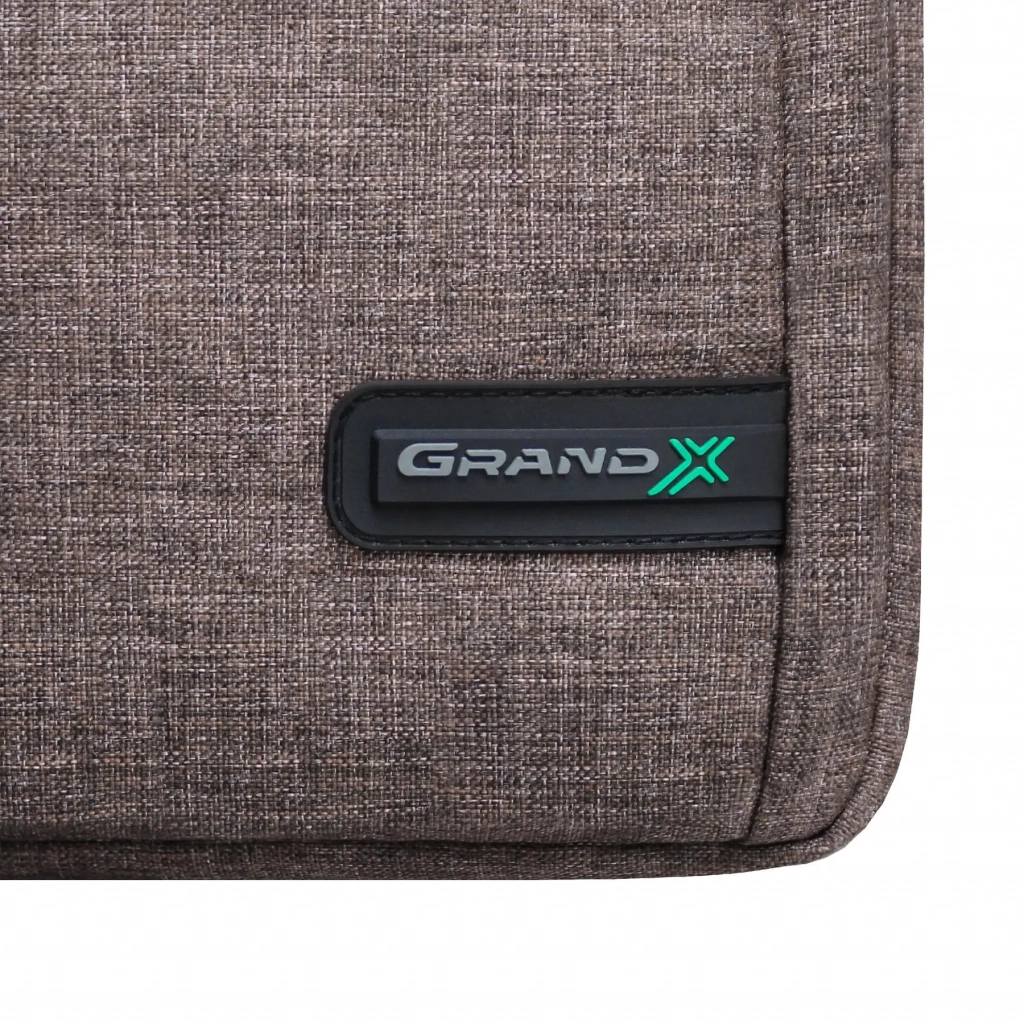 Сумка для ноутбука Grand-X 14'' SB-148 soft pocket Brown (SB-148B)