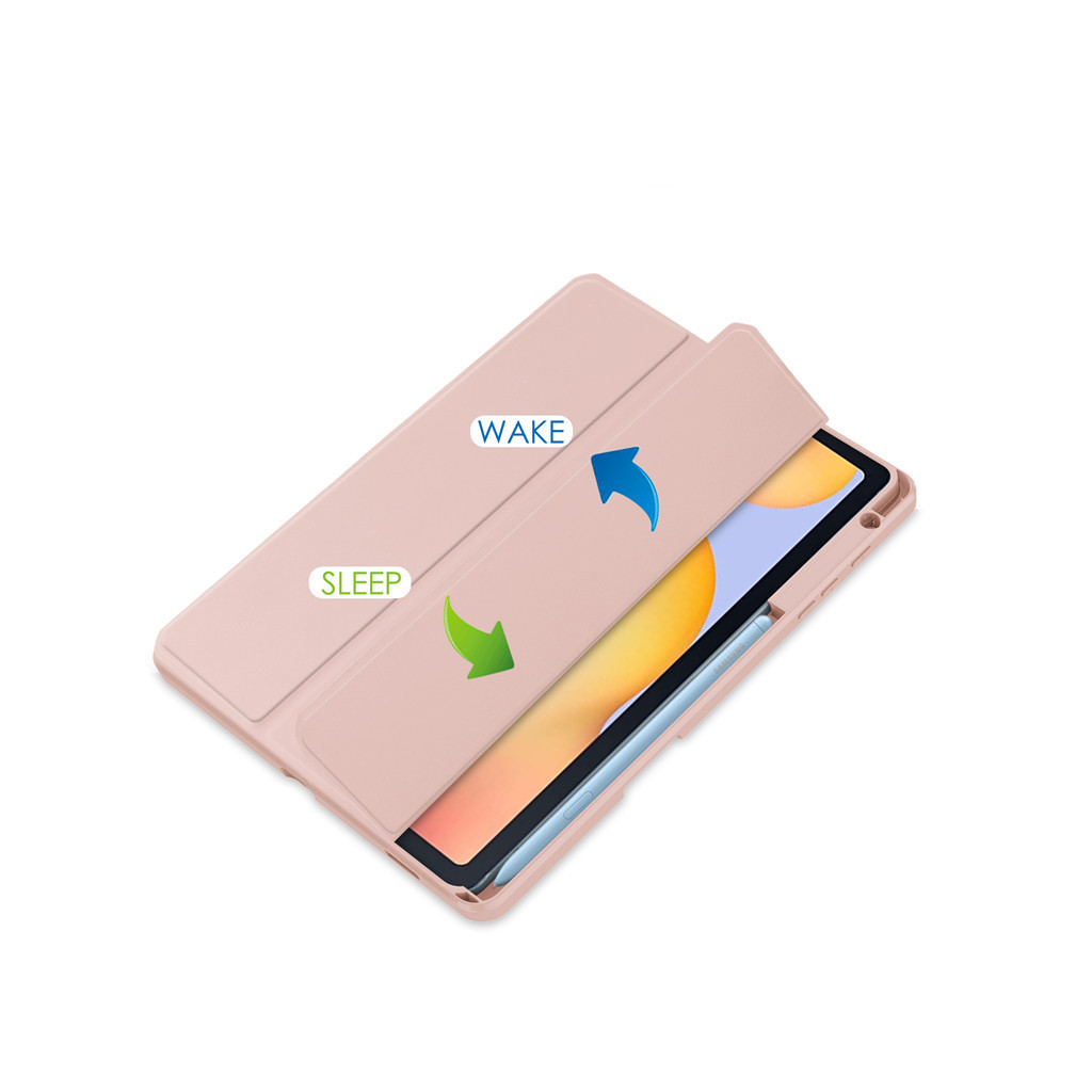 Чохол до планшета BeCover Soft Edge Stylus Mount Samsung Tab S6 Lite (2024) 10.4" P620/P625/P627 Rose Gold (710840)