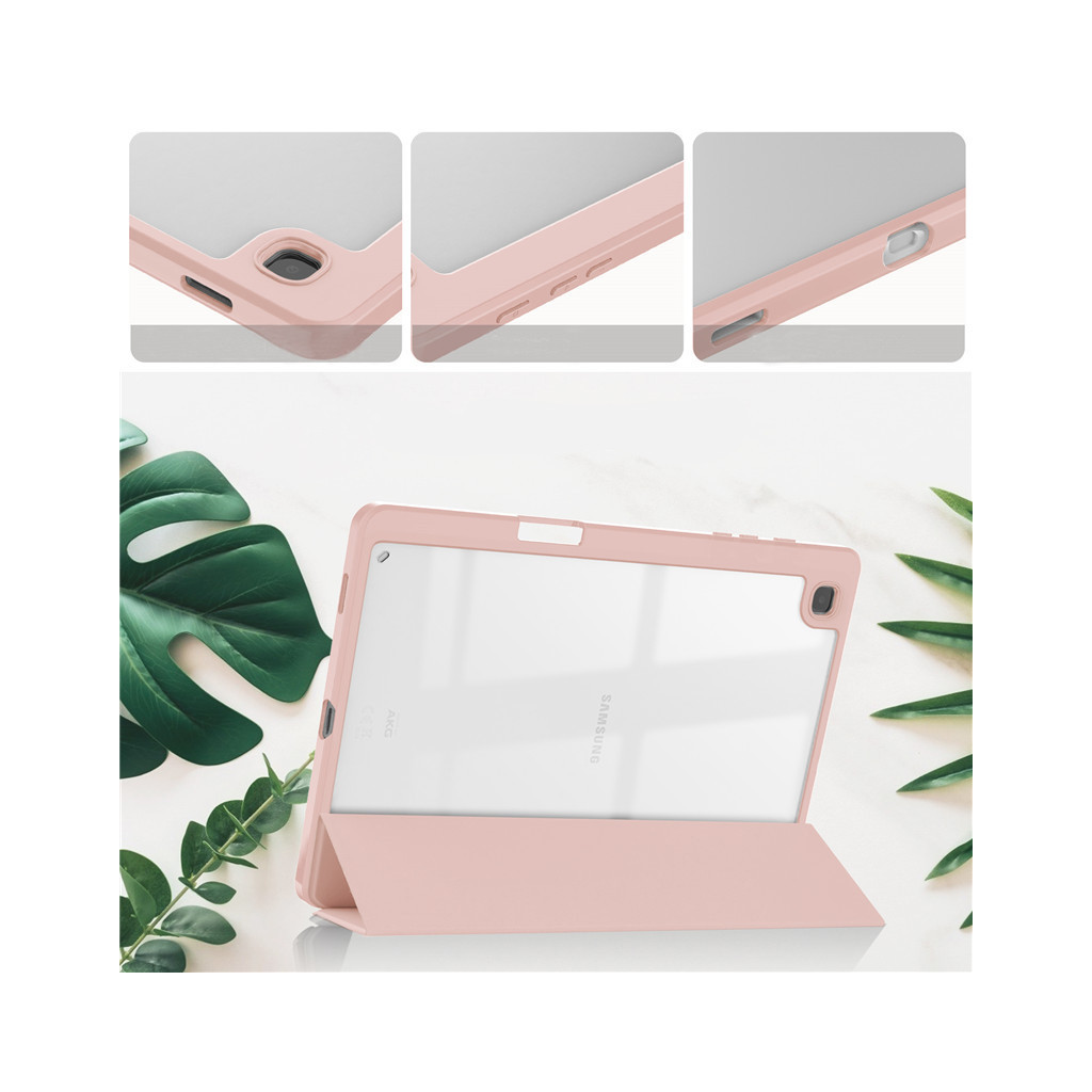 Чохол до планшета BeCover Soft Edge Stylus Mount Samsung Tab S6 Lite (2024) 10.4" P620/P625/P627 Rose Gold (710840)